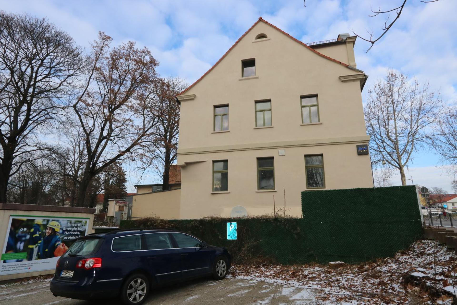 Hotel Am Fluss Saale Weißenfels Exteriér fotografie
