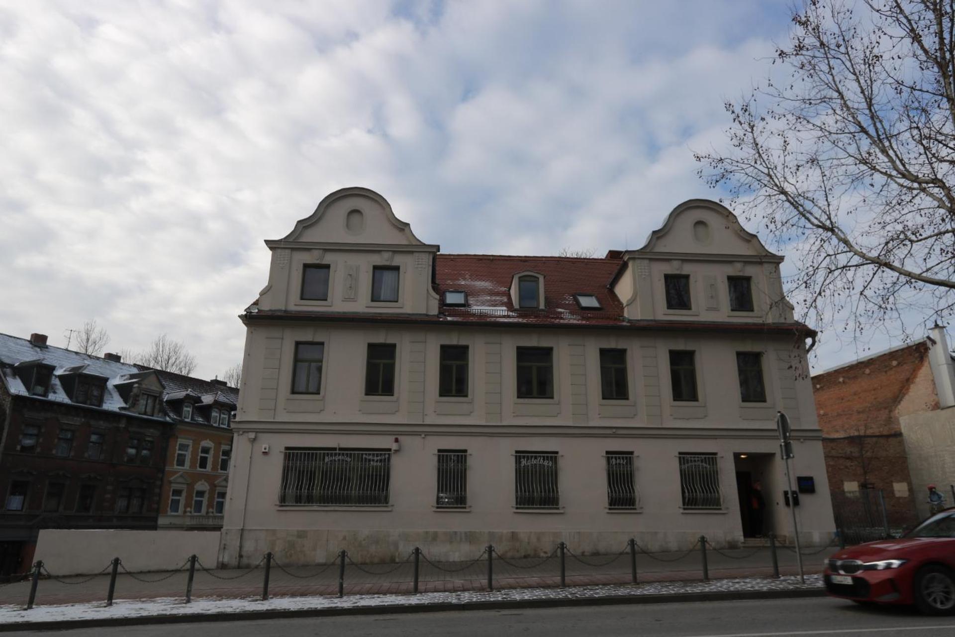 Hotel Am Fluss Saale Weißenfels Exteriér fotografie